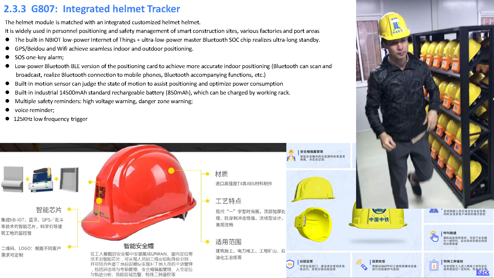 G807 Integrated helmet Tracker (图1)